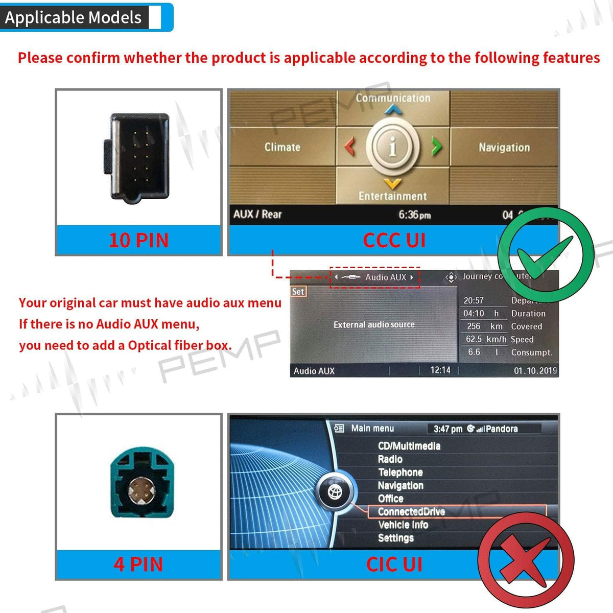 10.25 Android 10 Carplay Car Screen U9315
