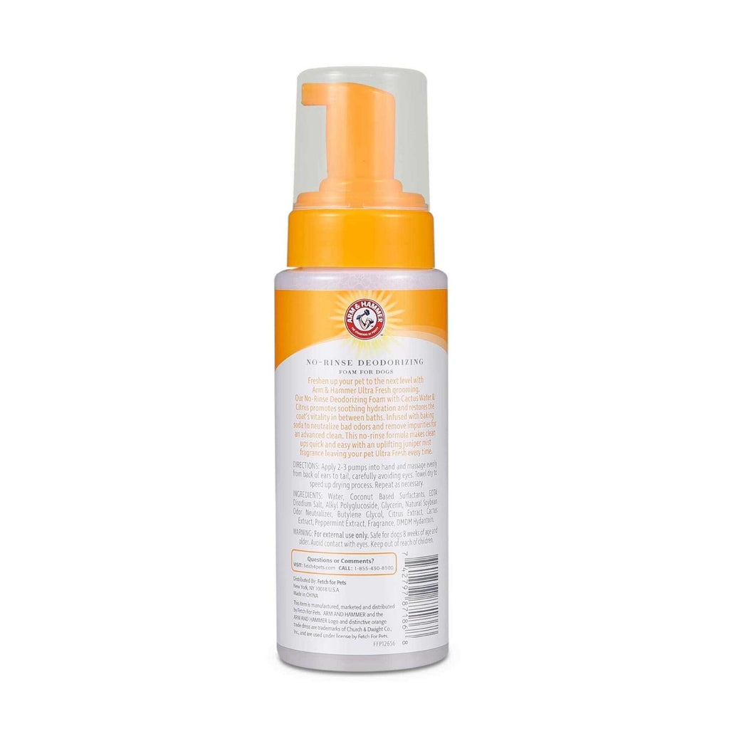 No Rinse Deodorizing Foam for Dogs E71131