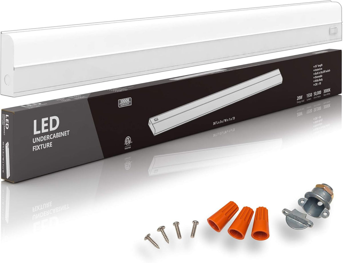 Dimmable 20 Watt LED Under Cabinet Task Lighting S758830