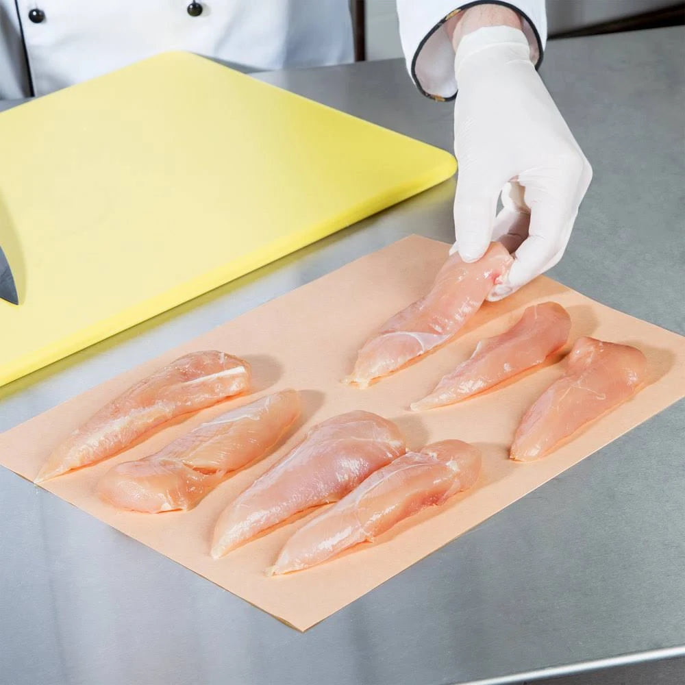 40# Lite Peach Treat Steak Paper Sheets 1000/Case C8654