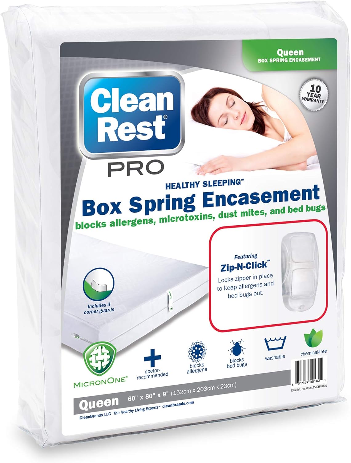 Zippered Box Spring Encasement Full V66340