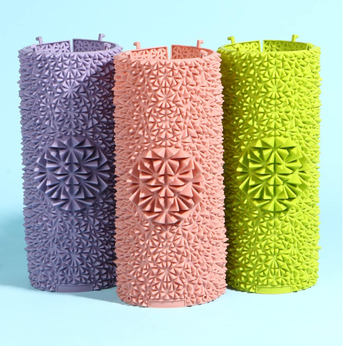 Pink Green 2 PCS Acupressure Mat A3098