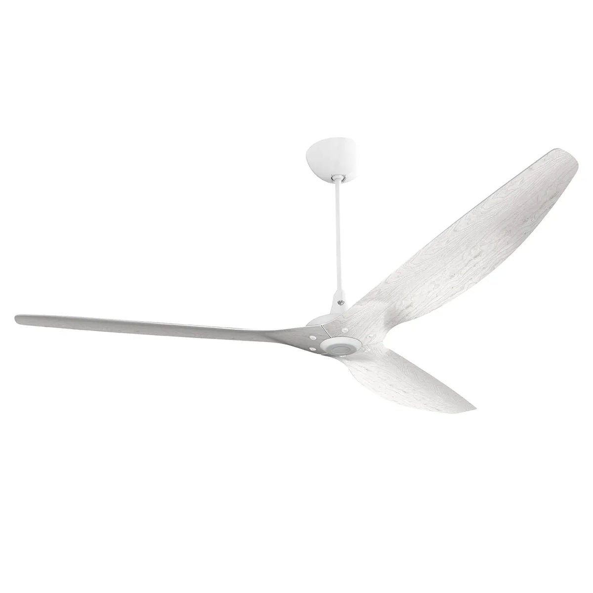 84 Ceiling Fan with Driftwood Blades and White Finish Z987