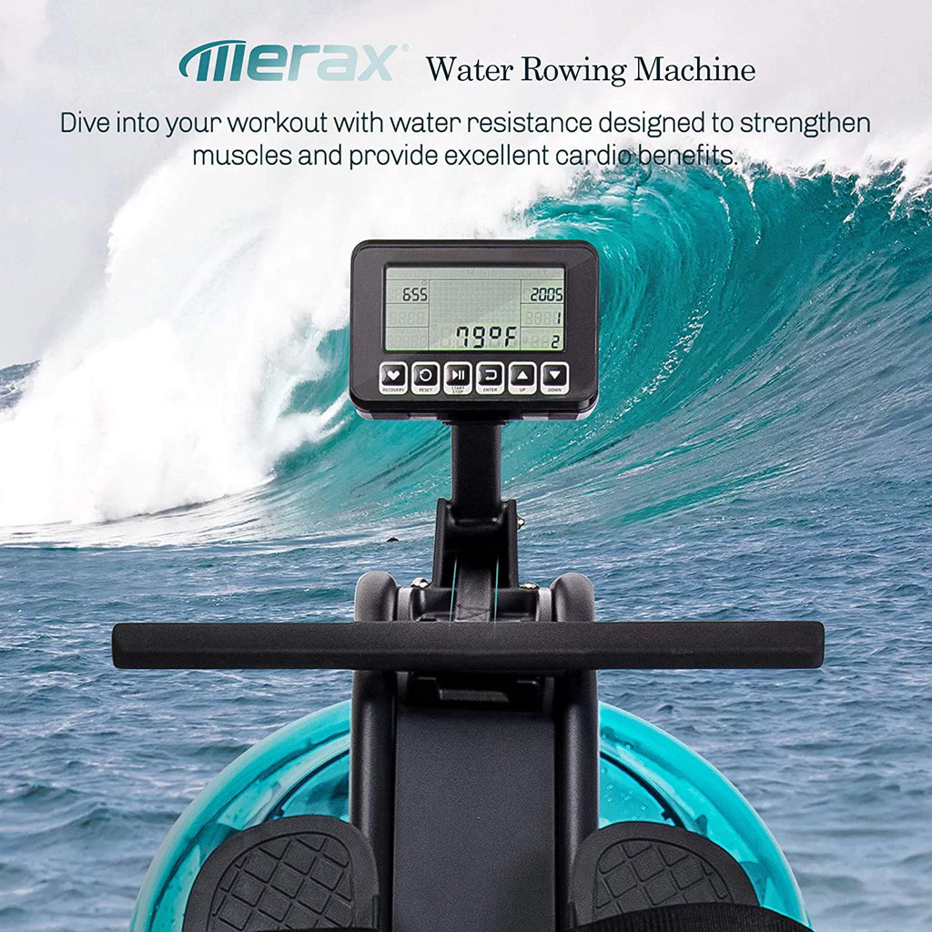 Rowing Machine with 12 Levels of Adjustable Resistance T9050
