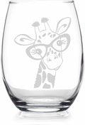 Giraffe Stemless Wine Glass H2071