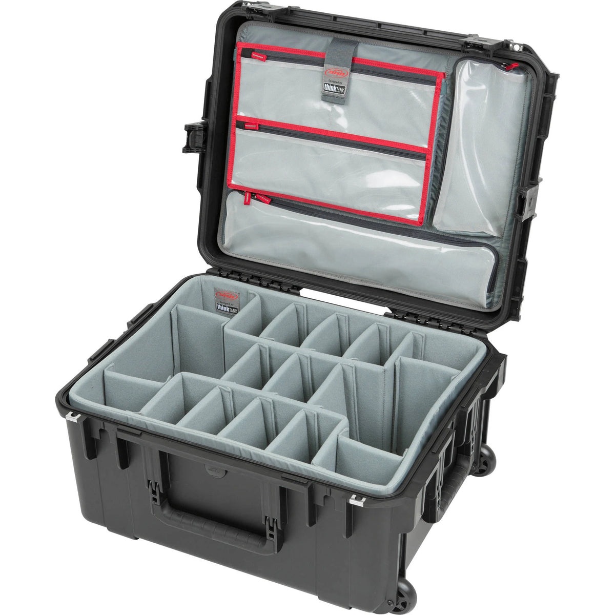 Black Case with Dividers & Lid Organizer G98349