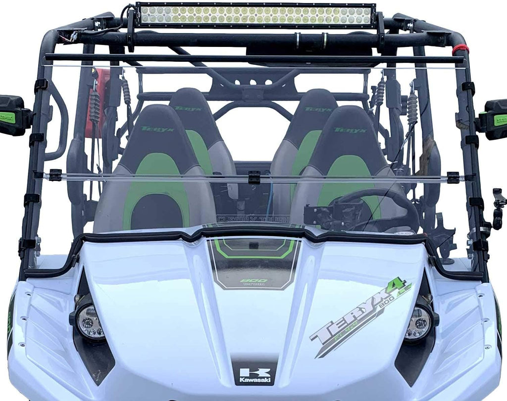 Folding Scratch Resistant Polycarbonate Windshield Q1966