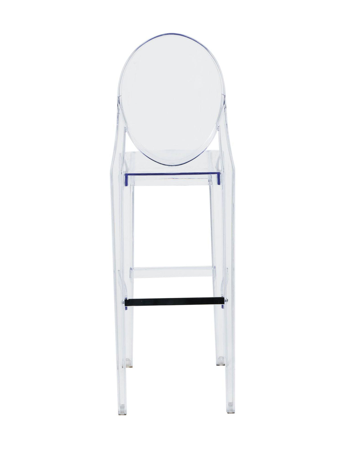 Clear Armless Barstool Y117