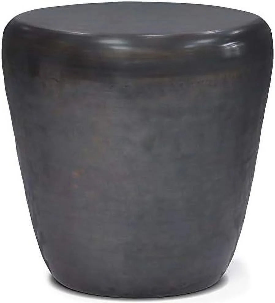 Round Metal End Table K190438
