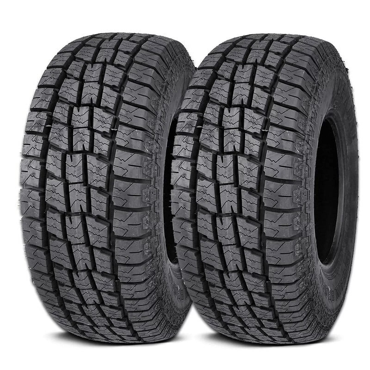 Pair of 2 215/75R15 100T 600AA All Terrain Tires A6789