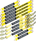 Axle Strap Tie Down Kit with Snap Hook Ratchet Straps C541