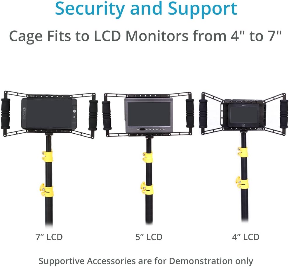 Director's Monitor Cage for 4 to 7 LCD Monitor Display U99622