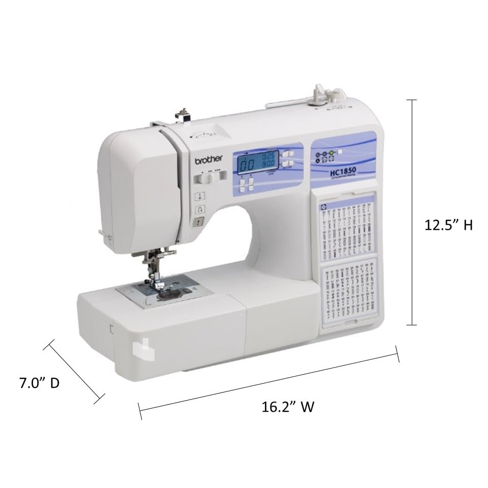 185 Built-in Stitches Sewing and Quilting Machine with LCD Display X31204
