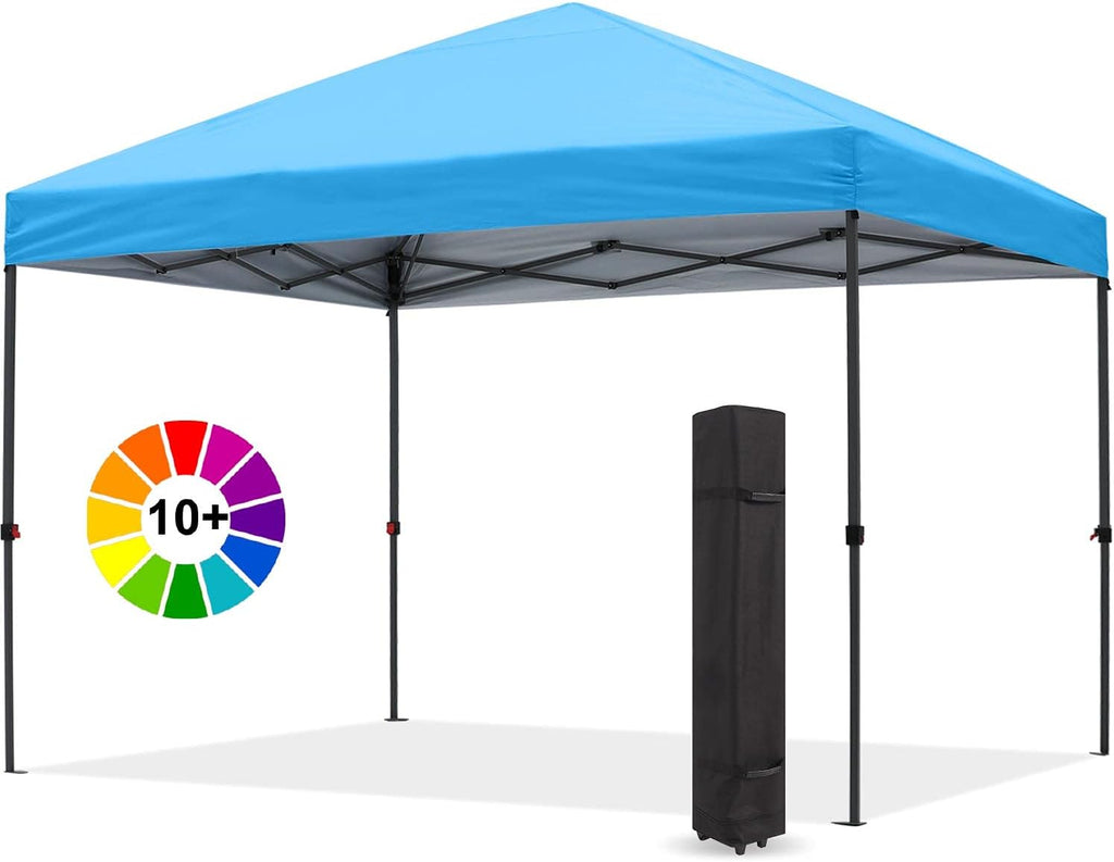 Beige 10x10 Pop up Canopy Tent S61618