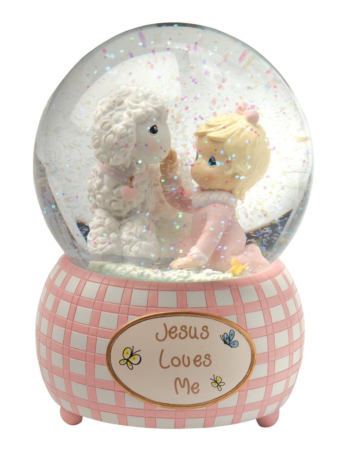 Pink Musical Waterglobe Y6496