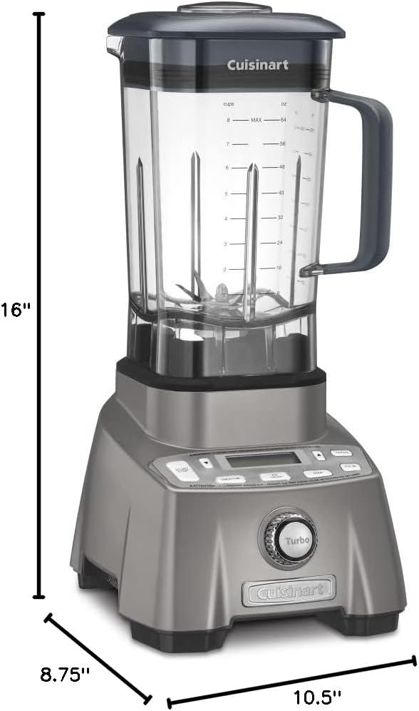 3.5 Peak Hurricane Pro Blender, Gunmetal E44900