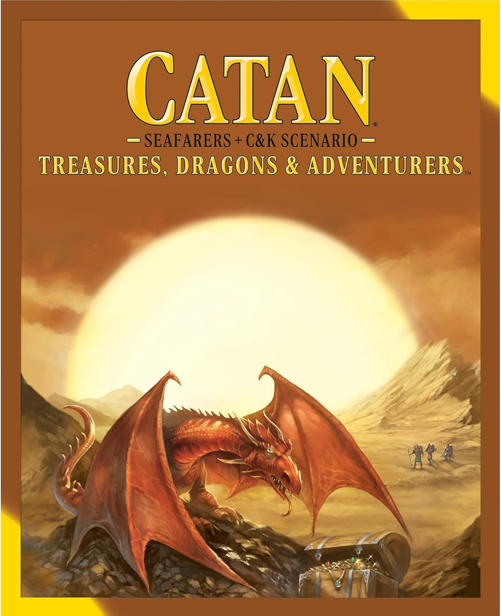 Treasures, Dragons and Adventurers Scenario Expansion Board Game G4751