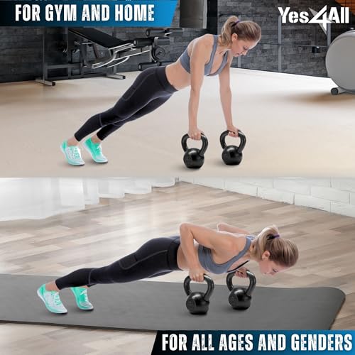 5-80 lbs Cast Iron Kettlebell R4728