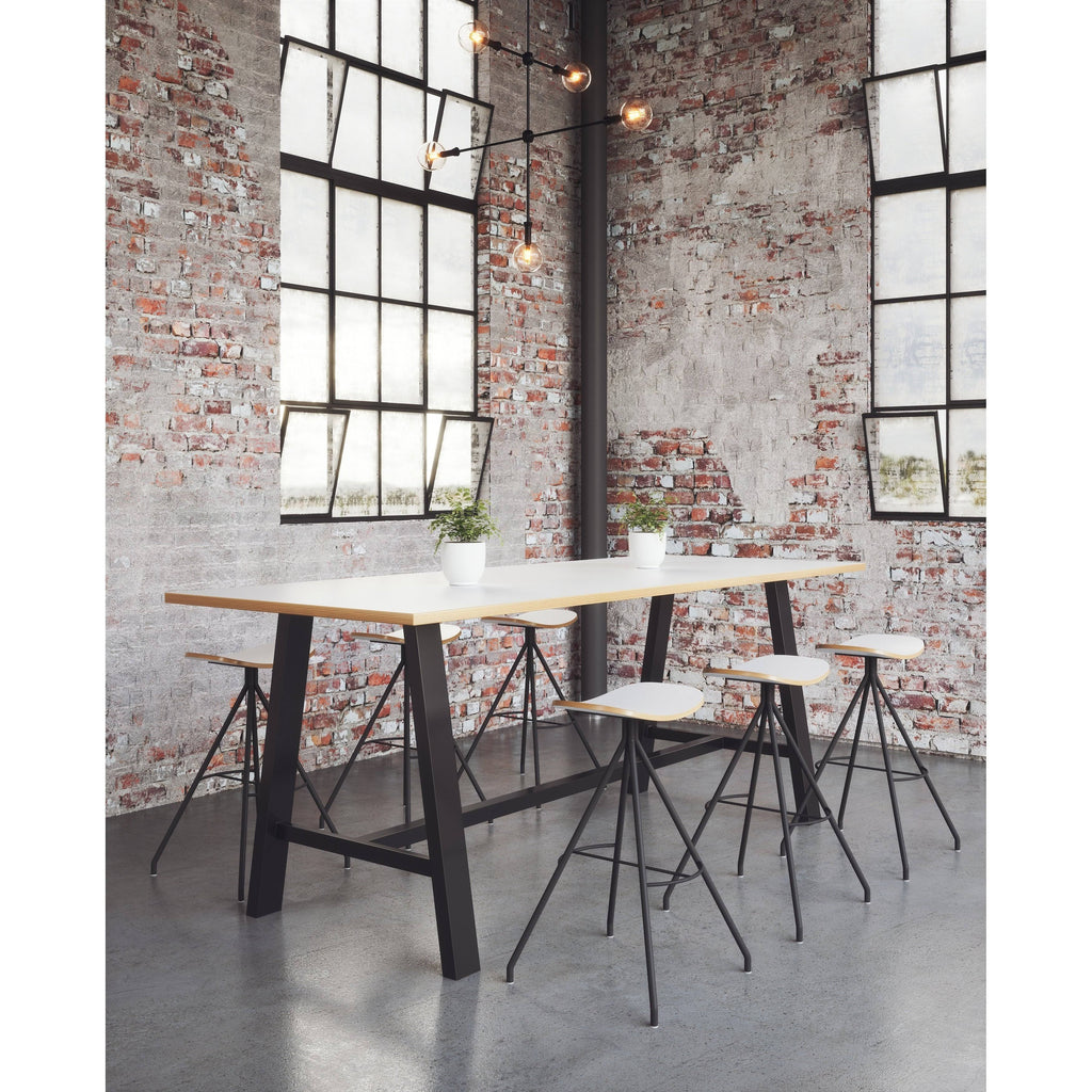 Espresso Laminate Seat Bar Stool V249
