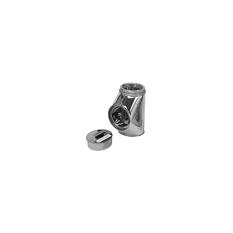Insulated Stainless Steel Chimney Pipe Tee with Cap R893