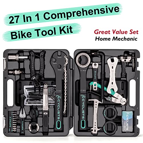 27 Piece Bike Tool Kit With Storage Case E546256