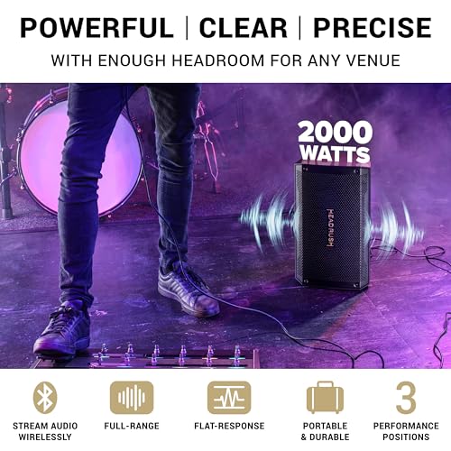 2500W 12" Full-Range Flat-Response Bluetooth Speaker M278984