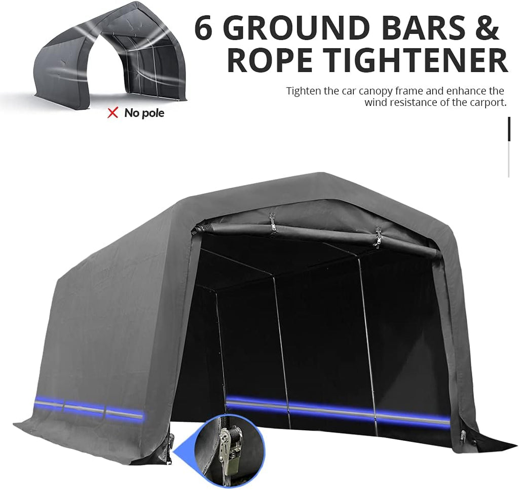 10' x 15' Heavy Duty Anti-Snow Carport Canopy G42674