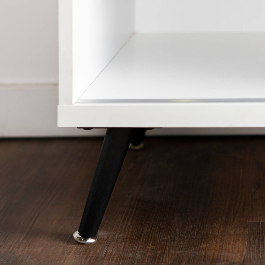 Black Sliding Door TV Console U861772