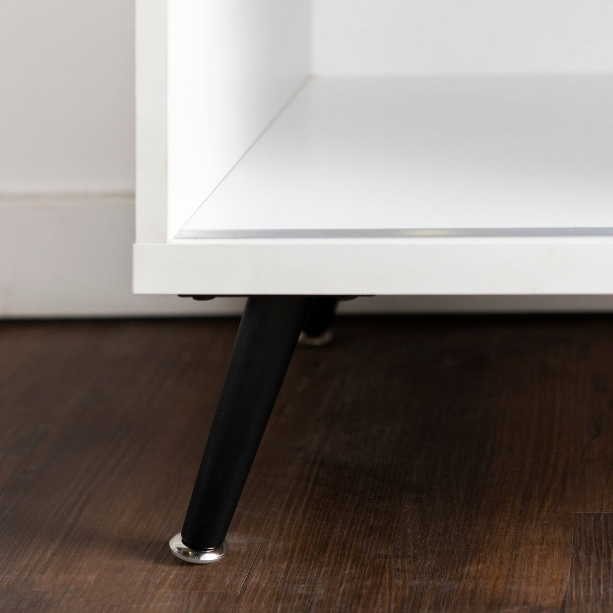 Black Sliding Door TV Console U861772