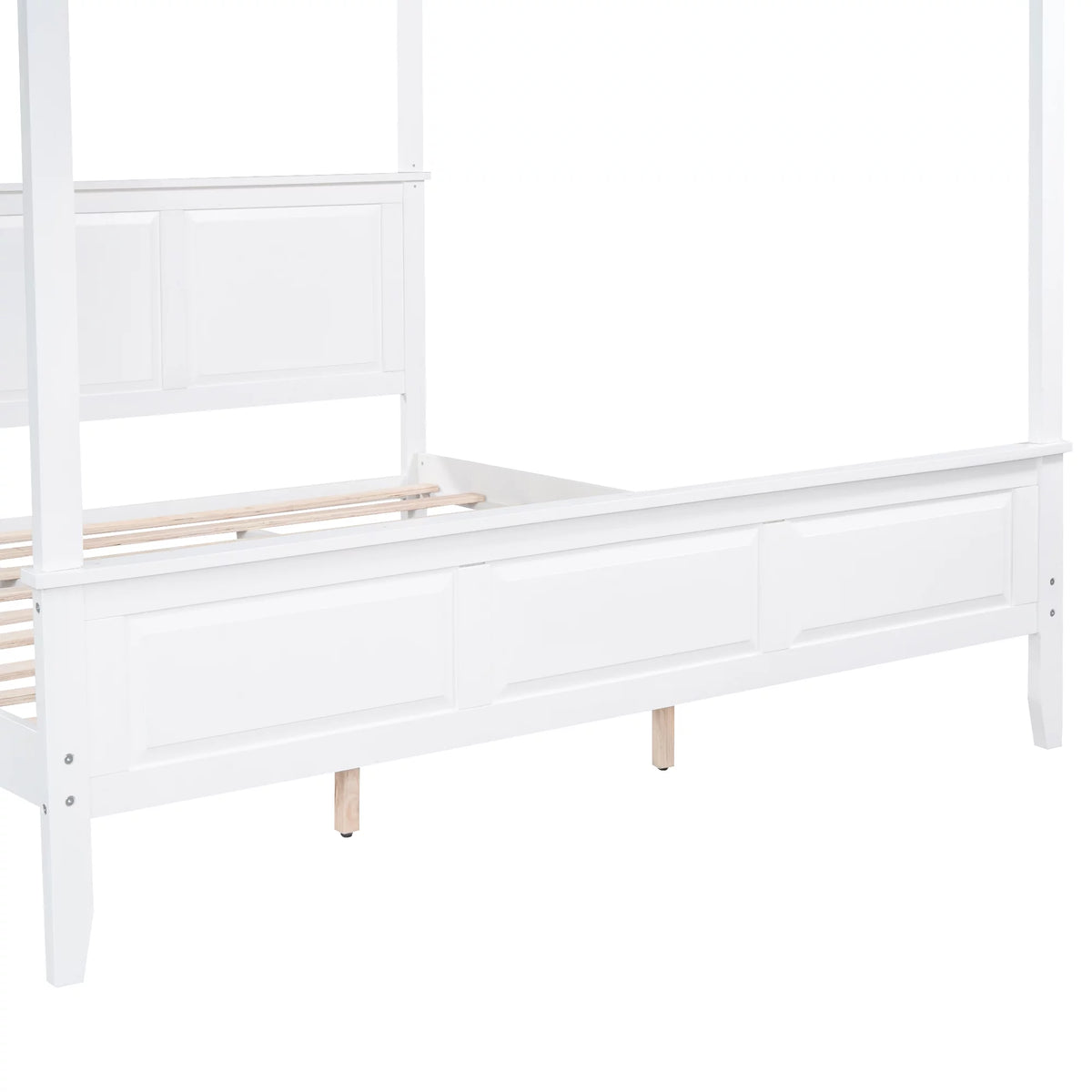 King Size Canopy Platform Bed X3072