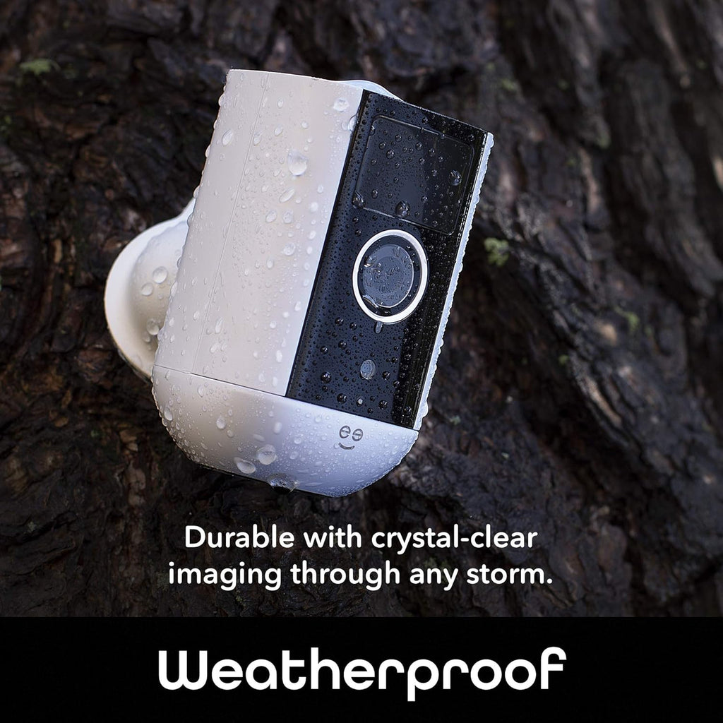 Wireless Indoor/Outdoor WiFi Security Camera, Rechargeable Battery-Powered 1080P Night Vision Waterproof (1 Pack) O43119