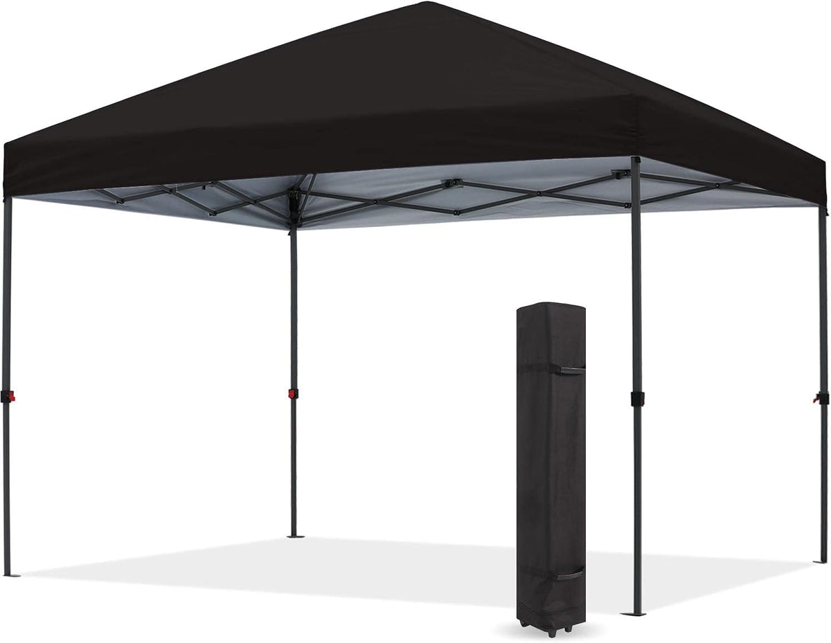 Beige 10x10 Pop up Canopy Tent S61618