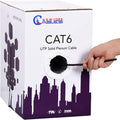 Black 1000ft CAT6 Plenum Cable P235659