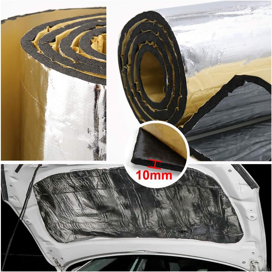 394mil 32.29sqft Heat Sound Deadener Insulation Mat U804124