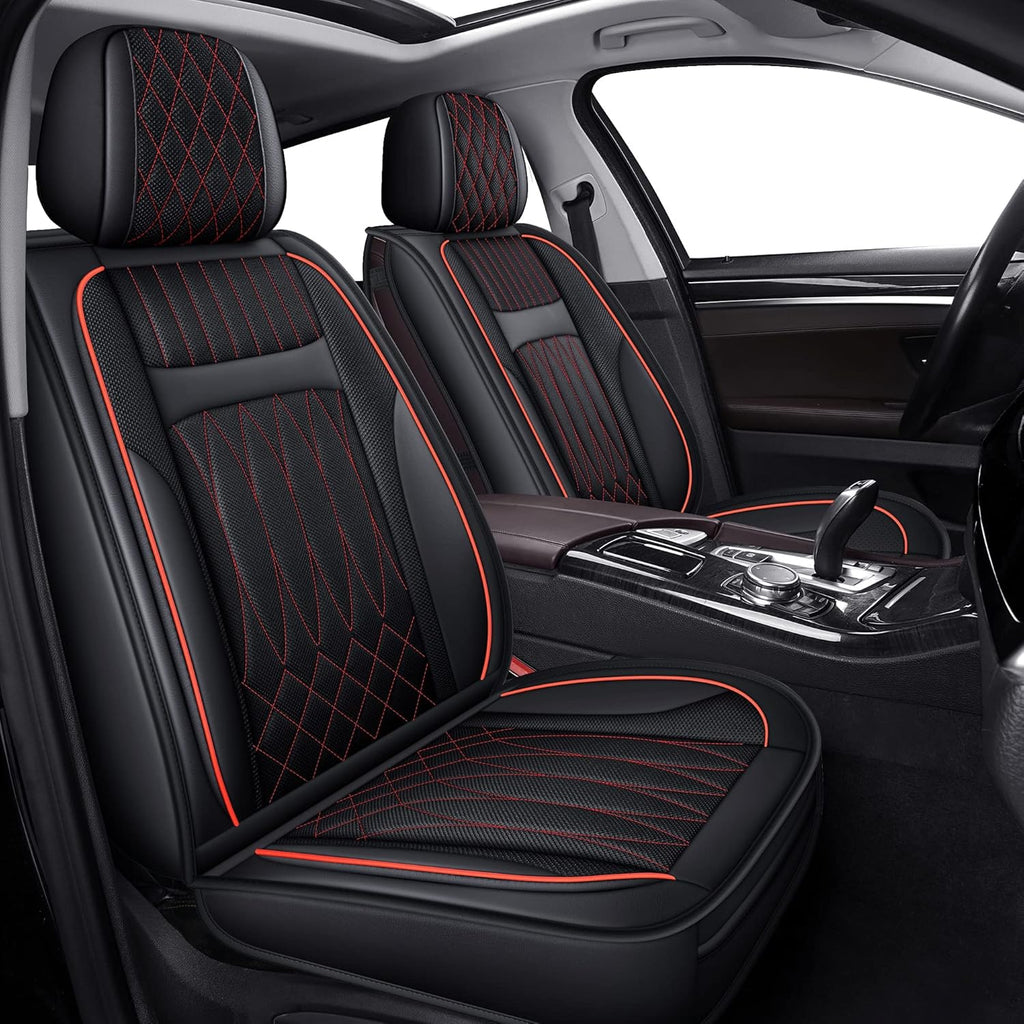 Red Car Seat Covers Full Set G532