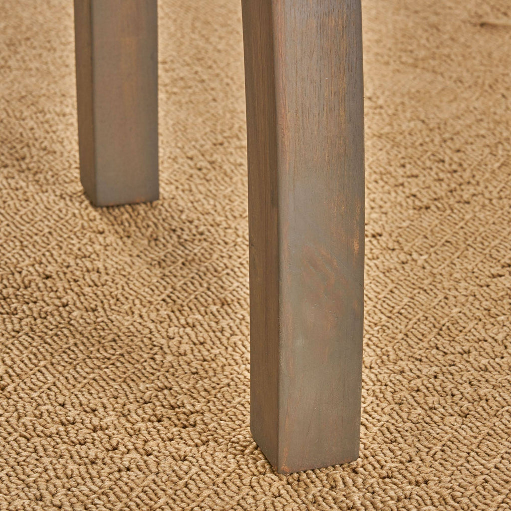 Gray Acacia Wood Accent Table E8116