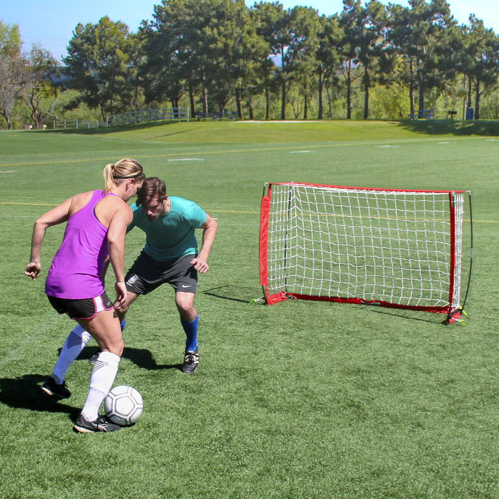 6 Ft Soccer Goal with Cones and Carrying Case H3695