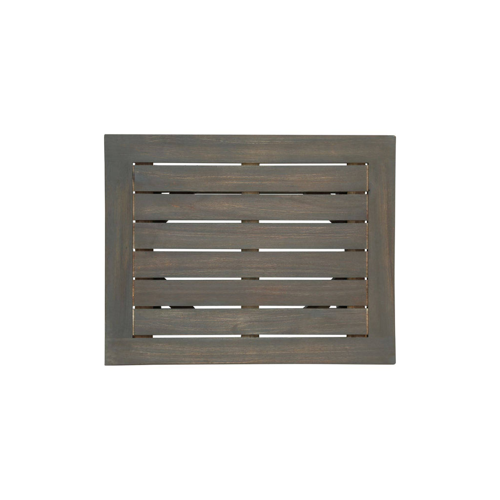 Gray Acacia Wood Accent Table E8116