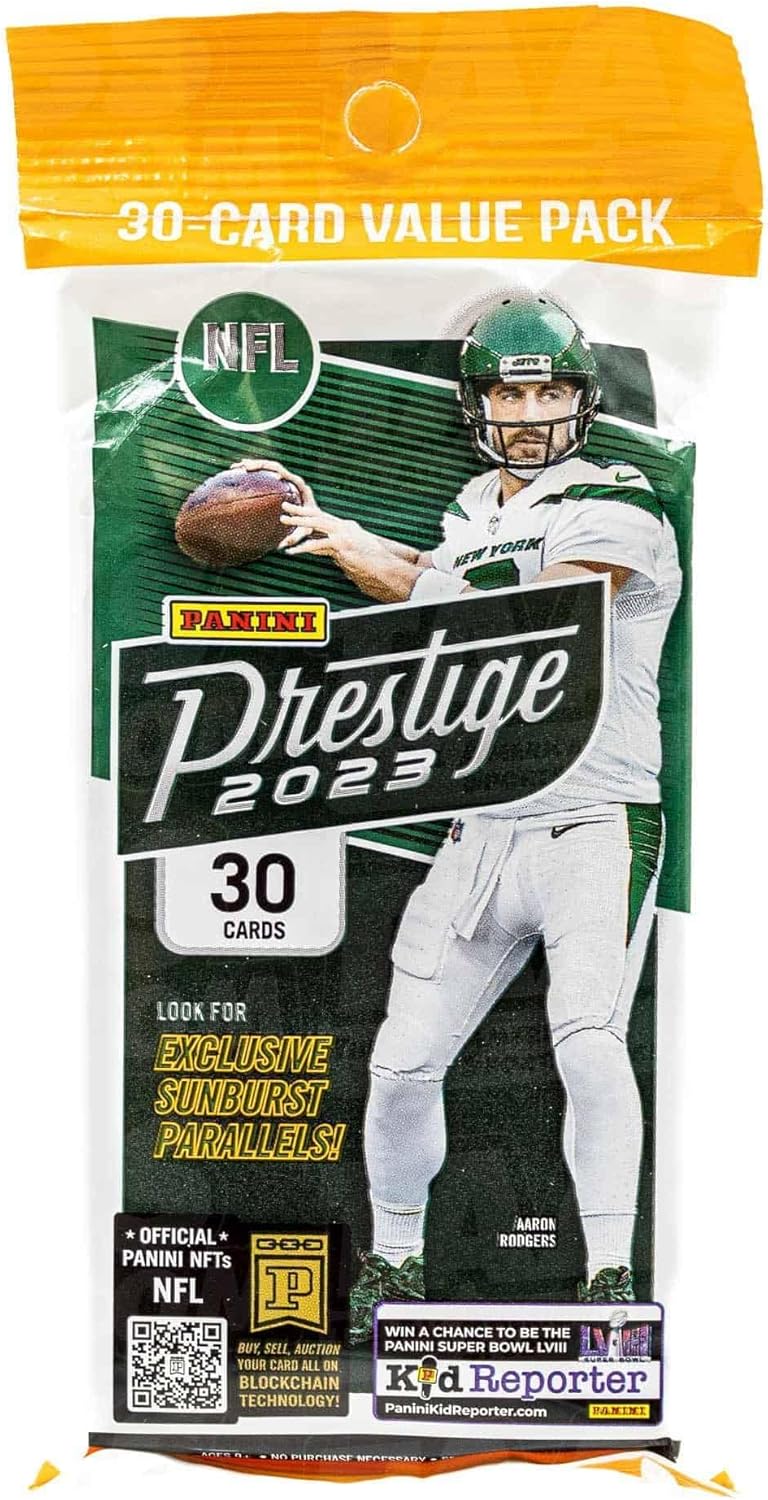 30 Cards Football Trading Card Cello Value Pack B822