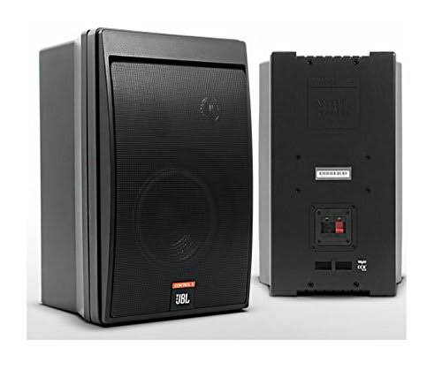 Black 2-Way Passive Loudspeakers Pair J300066