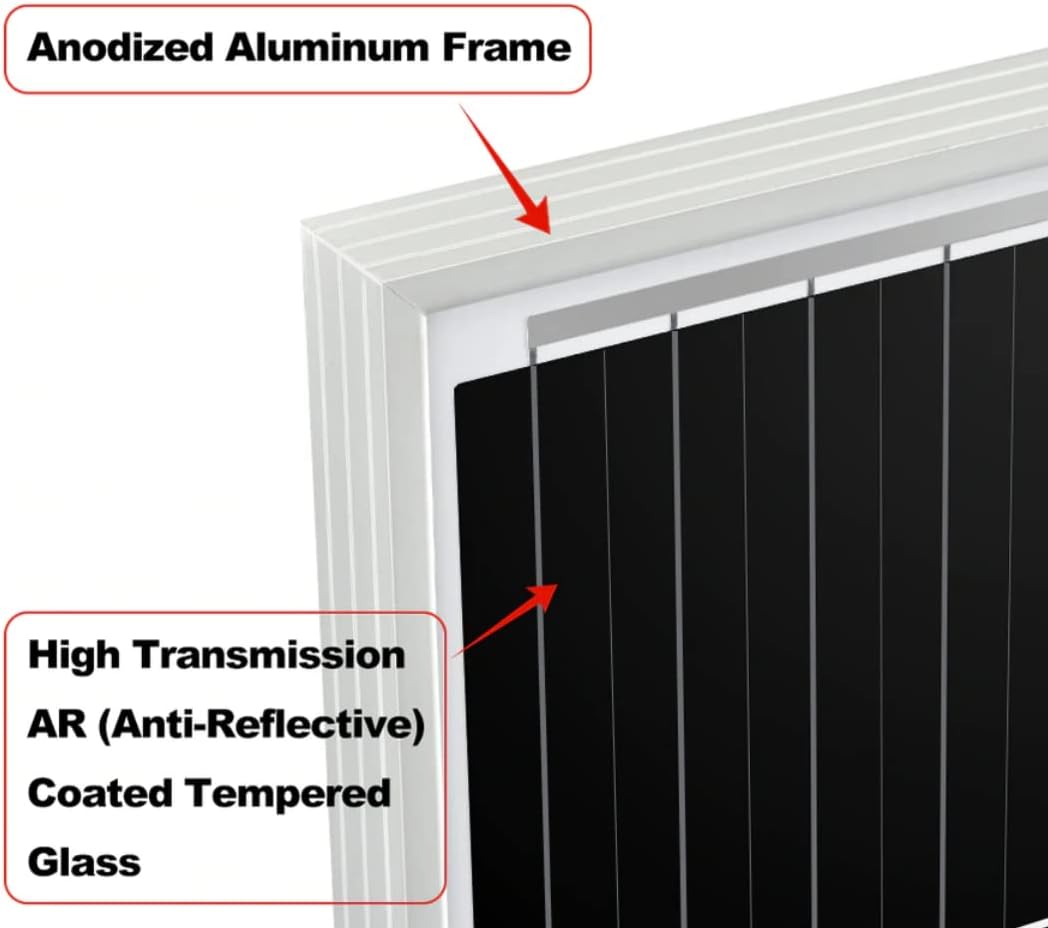 200 Watt 12 Volt Monocrystalline Solar Panel R983444