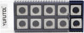 4 Radius Wood Turning Carbide Replacement Cutter Insert 15mm x 15mm x 2.5mm Pack of 10 C4097