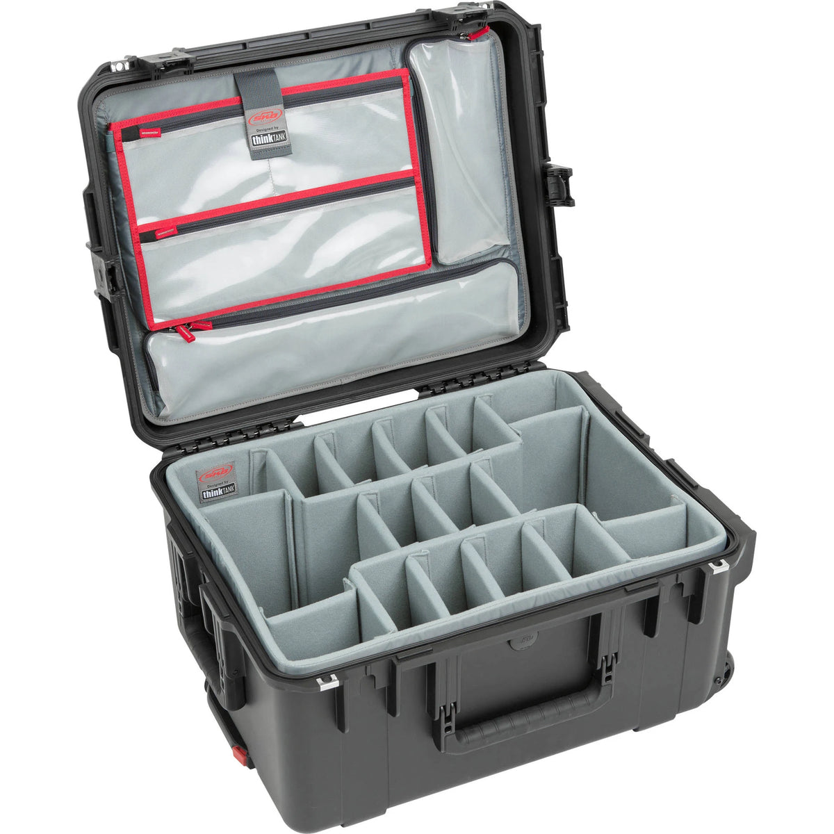 Black Case with Dividers & Lid Organizer G98349