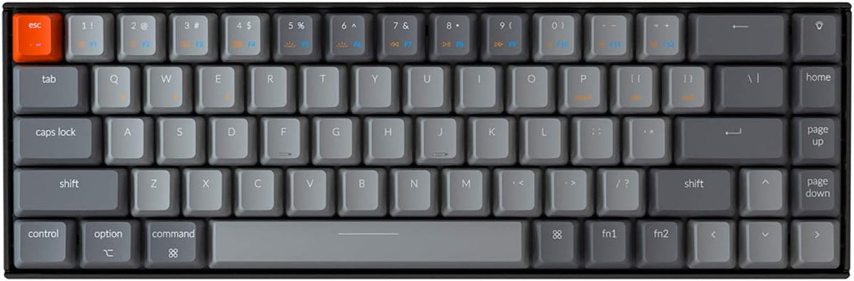 Hot Swappable Wireless Bluetooth Mechanical Gaming Keyboard 65% Compact 68-Key RGB L567074