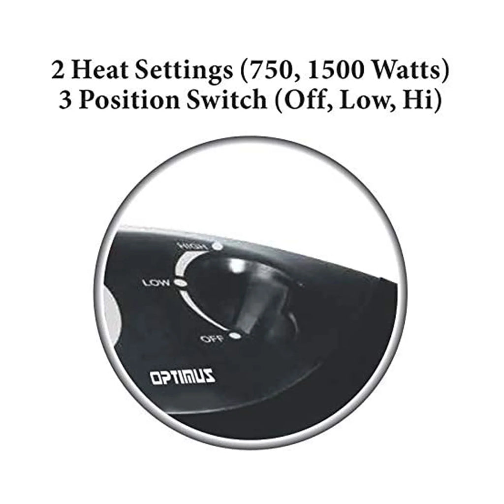 Portable Tower Quartz Heater with Thermostat H9738
