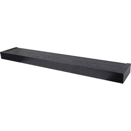 36 inch Black Flat Floating Shelf Z5463