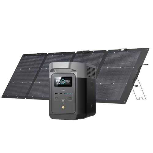 Solar Generator with 220W Solar Panel, LFP Battery, Portable Power Station S717