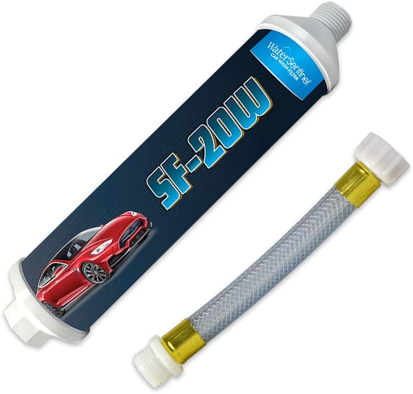 Inline Deionized Water Garden Hose Filter & Extension Adapter (2-Pack) I8825