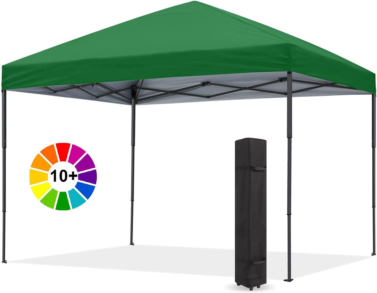 Beige 10x10 Pop up Canopy Tent S61618
