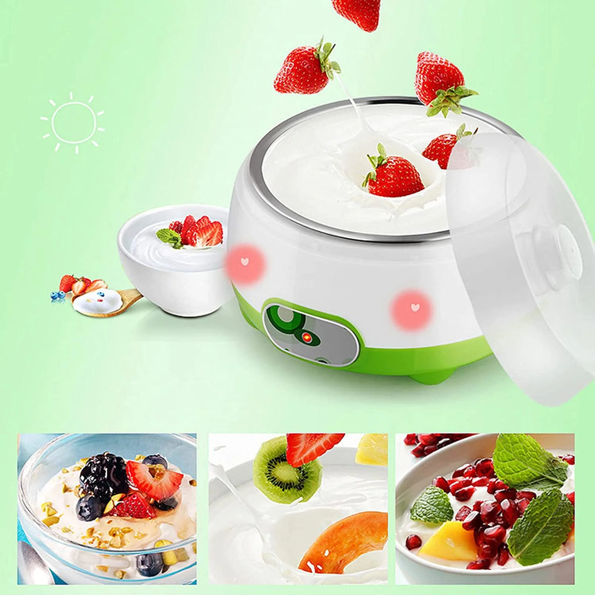 Stainless Steel Yogurt Maker N33166